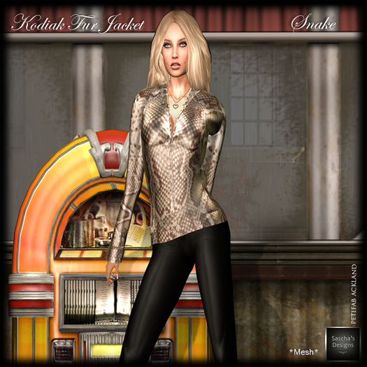 SAS - Kodiak Fur Jacket Snake (Mesh)