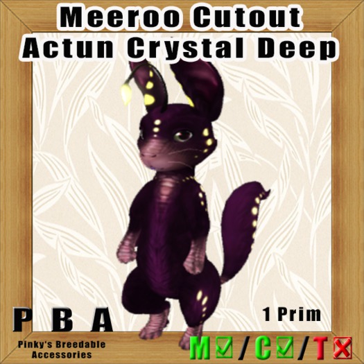 Meeroo Cutout "Actun Crystal Deep"