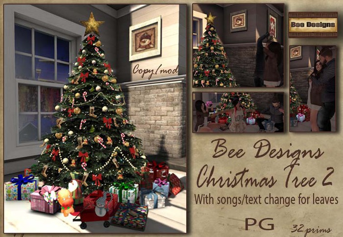 .:Bee Designs:. Christmas tree 2 - PG