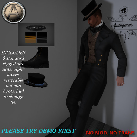 !.::AMBIGUOUS::.! SPARKLING REGENCY SUIT SET 