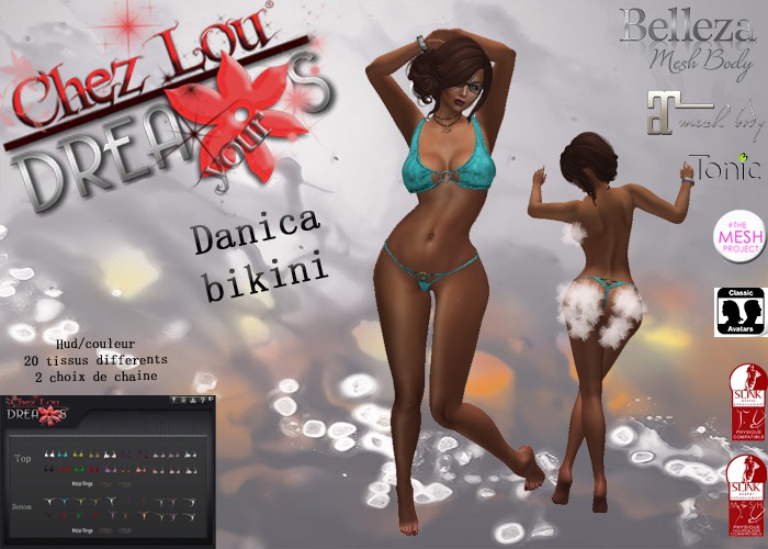 *Chez Lou* Danica bikini