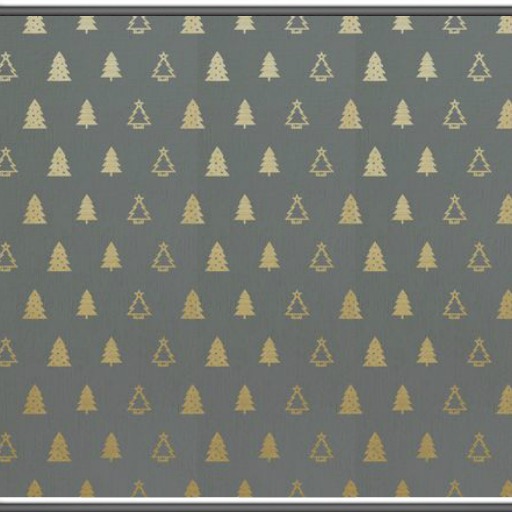 Gold & Grey Tree 3 Wallpaper