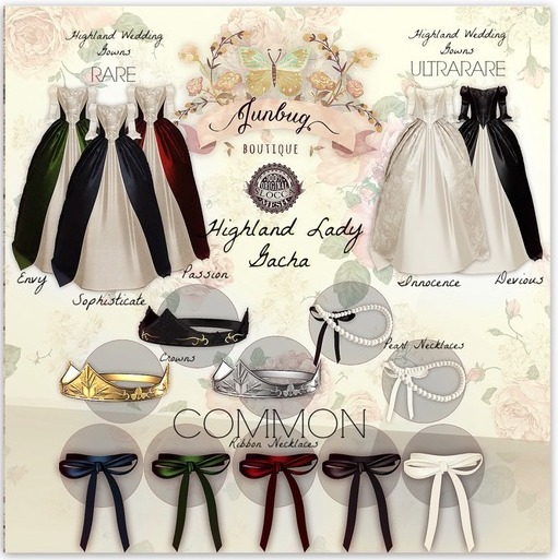 *{Junbug}* Highland Wedding Gown [Envy]  - S RARE