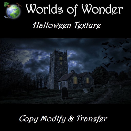 WoW Spooky Church Halloween Texture 4 (Boxed)