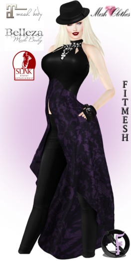*IONIC:FASHION* : Mesh : FittMesh Large Top + Pants #2