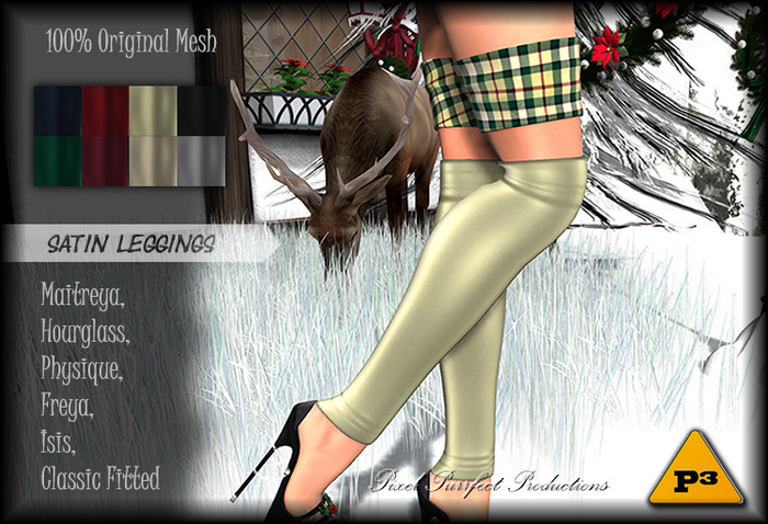<P3> Satin Leggings - Full 5 Minute Demo