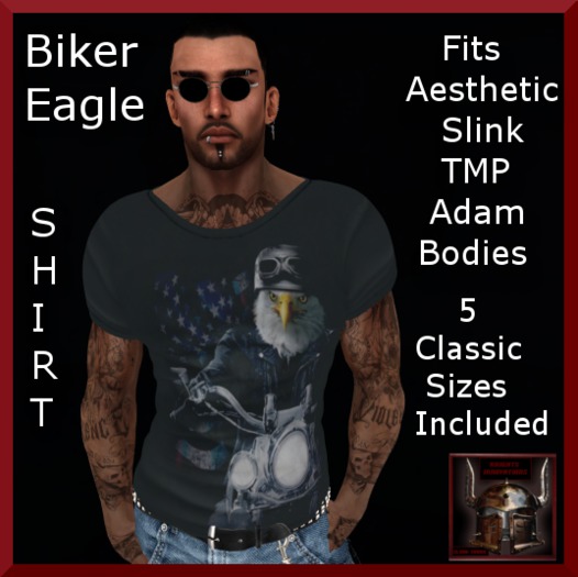 BIKER EAGLE SHIRT