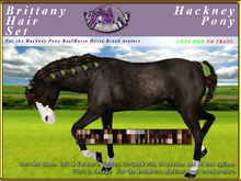*E* Brittany Mane & Tail Set [BOXED] RH Hackney Pony