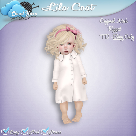 {CY} Lila Coat Full Perms