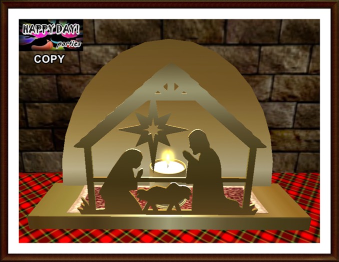 Christmas - Golden Nativity