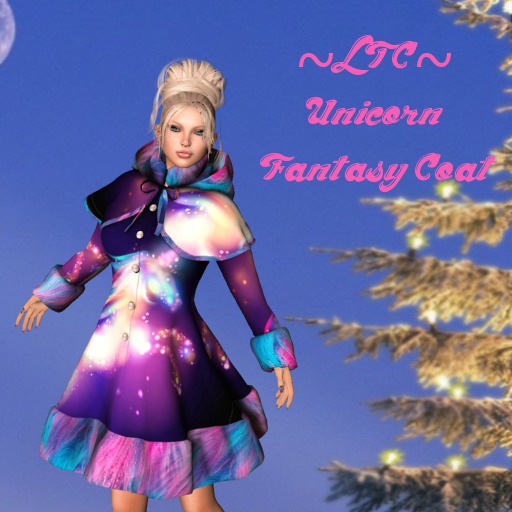 ~LTC~ Unicorn Fantasy Coat Box