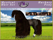 *E* RealHorse Mystical Mane & Tail Set [BOXED] RH Hackney Pony