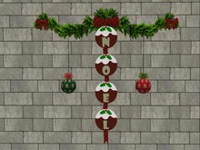 Christmas - Mix Garland - Dark