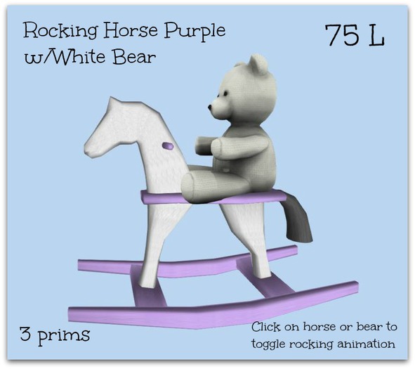 rocking horse bear
