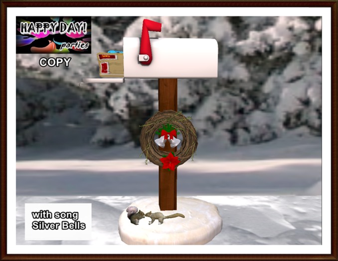 Christmas  - Mail Box with song