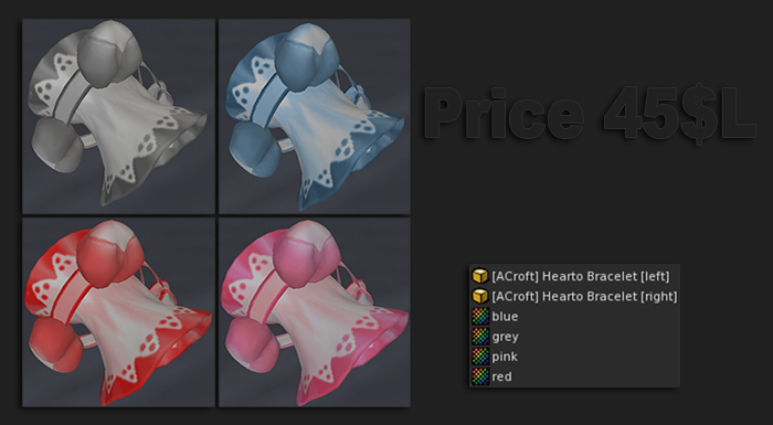 [ACroft] Hearto Bracelets