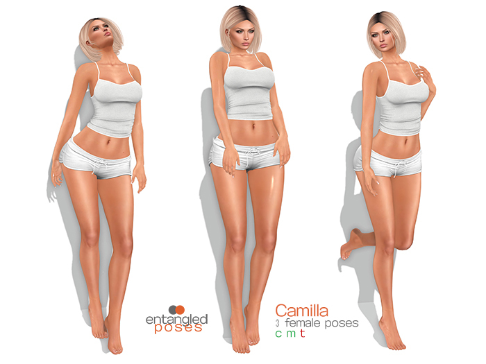 entangled poses - Camilla