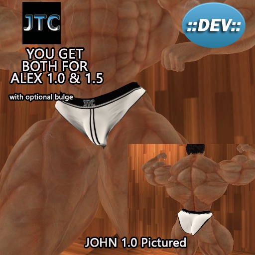 JTC DEV POSER WHITE BLACK STRIPES 003 ALEX(x1)(x1.5)CRATE