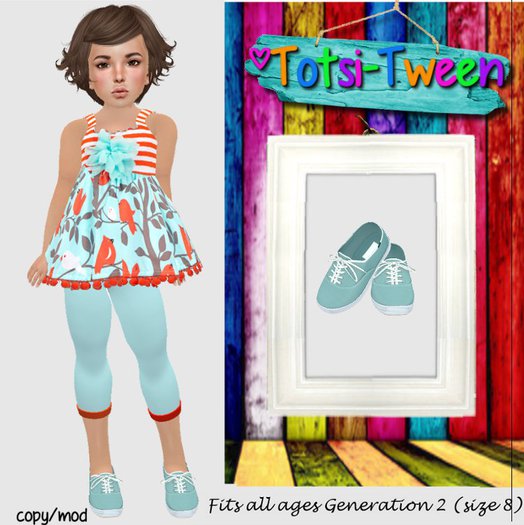 TOTSI-TWEEN Striped Tweet