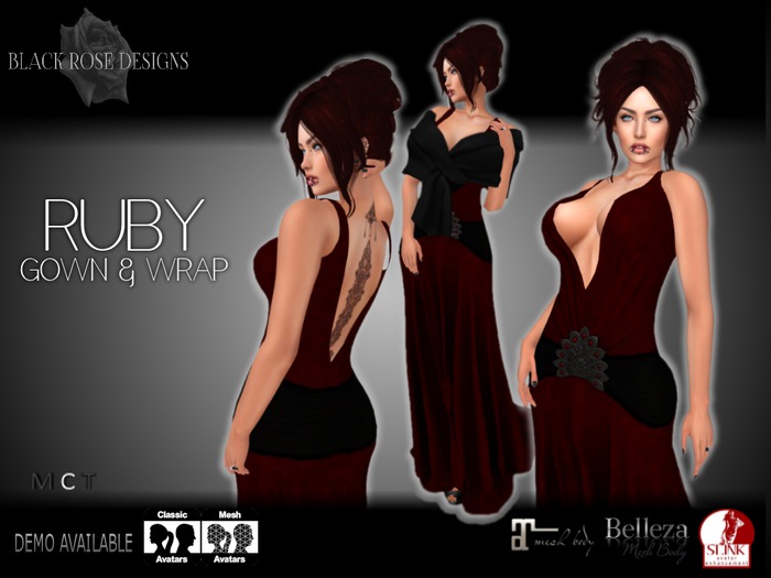 [[BR]] RUBY GOWN