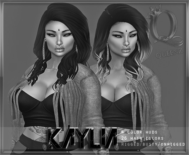 {H} Kaylia (Rigged Mesh Hair) DEMO
