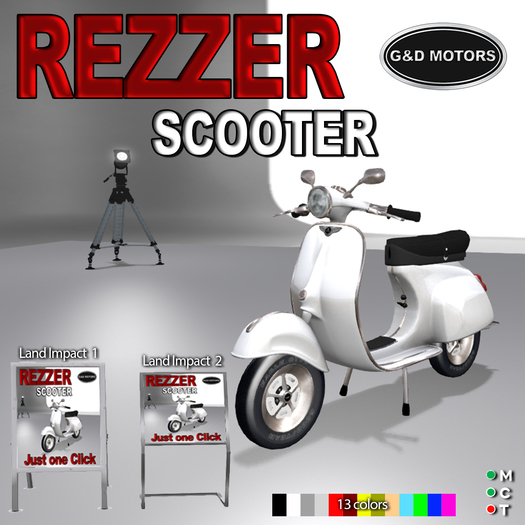 G&D MOTORS Rezzer Scooter