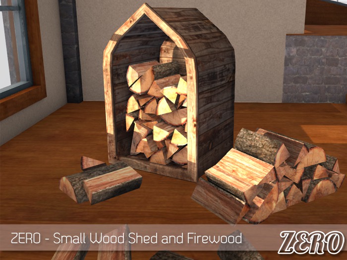 ZERO - Firewood Shed and Logs