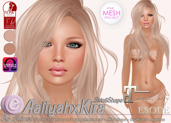 Esode Kate Skin Collection All Skins All Tones