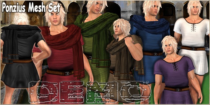 Ponzius Tunic Set T.E.D. / DEMO