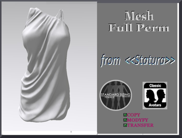 Dress-Drape-Full Perm DEMO