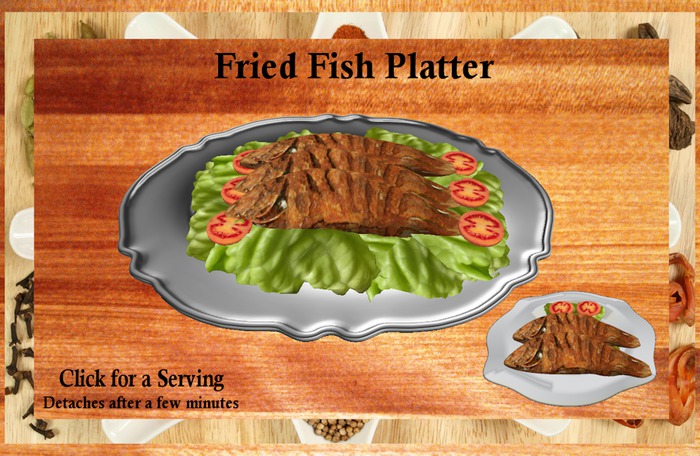 Kitchen Nibbles Fried Fish Platter BOX