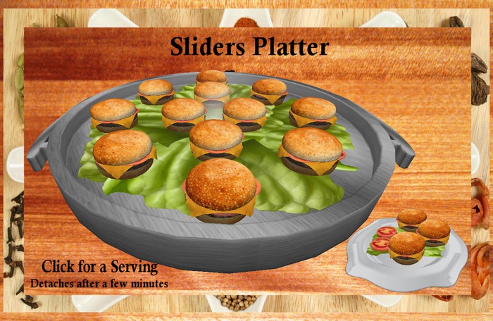 Kitchen Nibbles Sliders Platter BOX