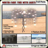 Full Perm winter fairy tree with lights 