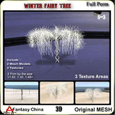 FC- Full Perm Mesh winter fairy tree / wedding 