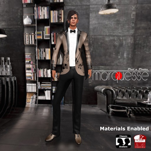 [Marquesse] Musical Suit Nude