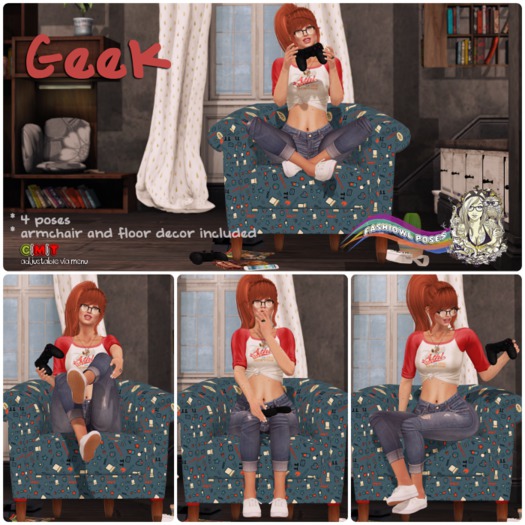 = Fashiowl Poses = Geek 