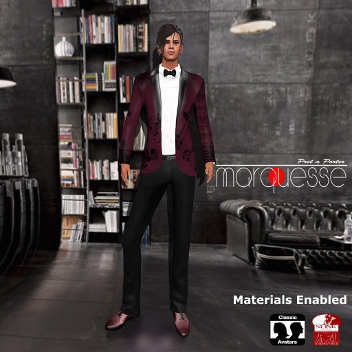 [Marquesse] Musical Suit Red