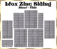lfox Zinc Siding - Steel Thin