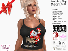 *BSASSY* MESH HOLIDAY TANK TOP 32