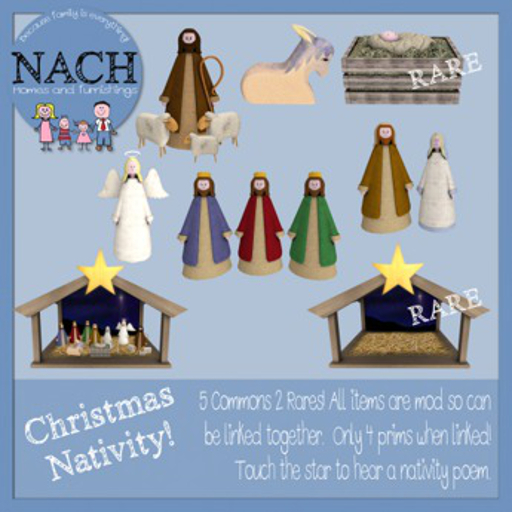 NACH Nativity Little Donkey