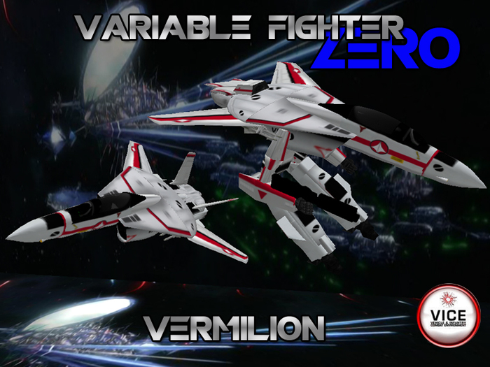 Box Vortex Variable Fighter Vermilion Valkyrie 1.1