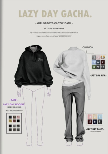 '''DAMI''' LAZY DAY MTM XS *10