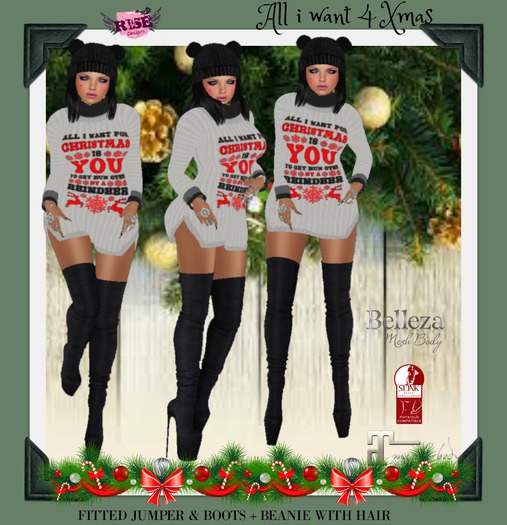 ALL I WANT OUTFIT RISE DESIGNS BAGGED