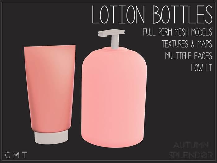 ::Autumn Splendor:: Full Perm Lotion Bottles Set