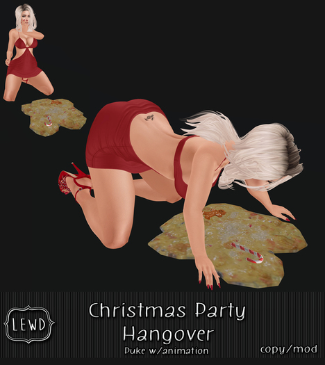 .:-CatniP-:.  Christmas Party Hangover 