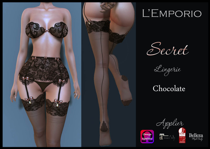 L'Emporio ::*Secret*:: -Lingerie- Chocolate    (Boxed)