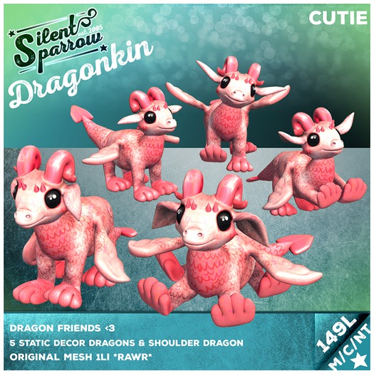 ~silentsparrow~ Dragonkin - Cutie