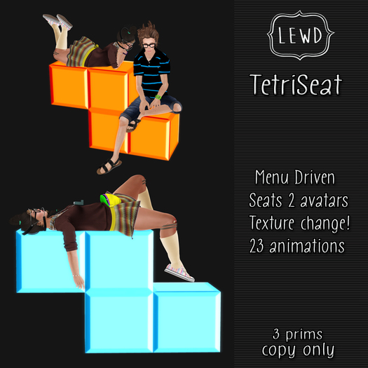 : Lewd :  TetriSeat (wear to unpack)