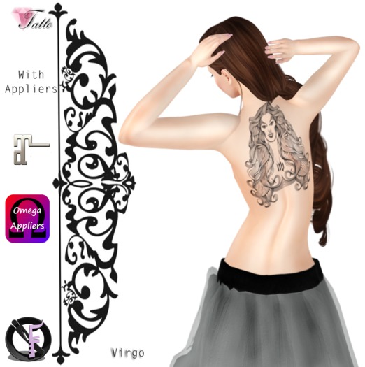 *IONIC::FASHION* Virgo TATTO (Zodiac Sign)