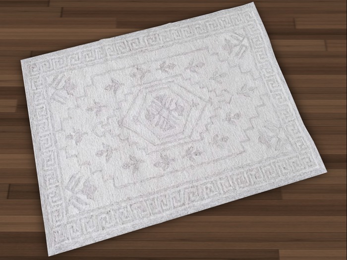 Mesh Rug Winter White 2